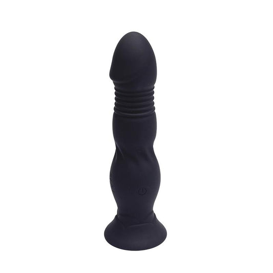 1-Silikonowy wibrator analny posuwisty Dionysus Fantasy 15 cm-1