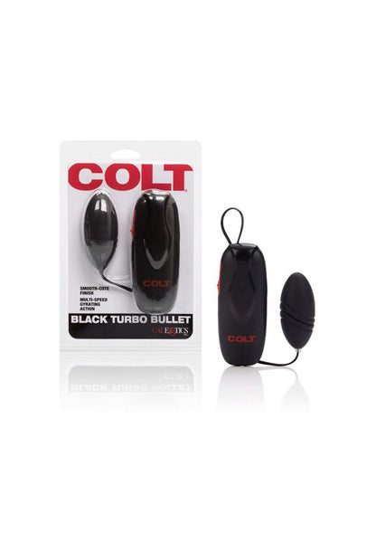 2-Jajko wibrujące COLT Turbo Bullet czarny 7.5 cm-2