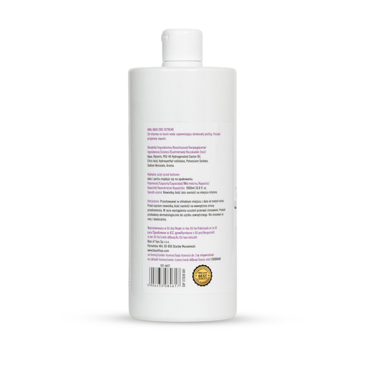 2-Żel analny ekstremalny MyLove miętowy 1000 ml-2