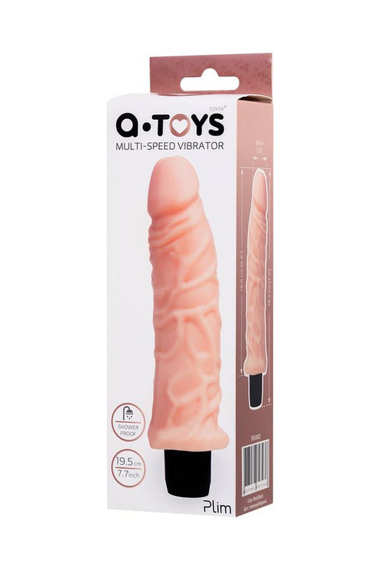 2-Wibrator realistyczny wielobiegowy A-Toys 17 cm-2