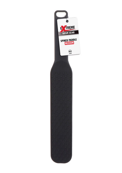 1-Packa silikonowa z kolcami Extreme Hidden Desire czarna 28 cm-1