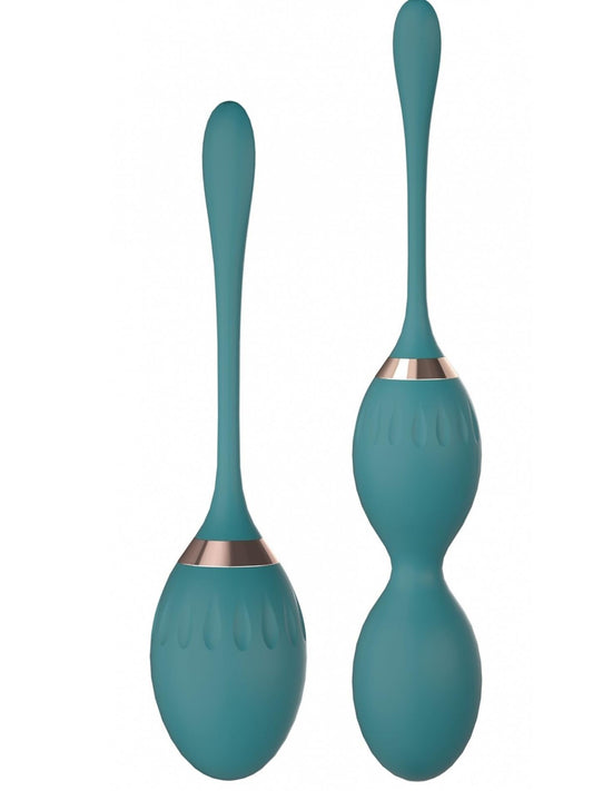 1-Silikonowe kulki Kegla Argus zielone 14 cm 20 cm-1