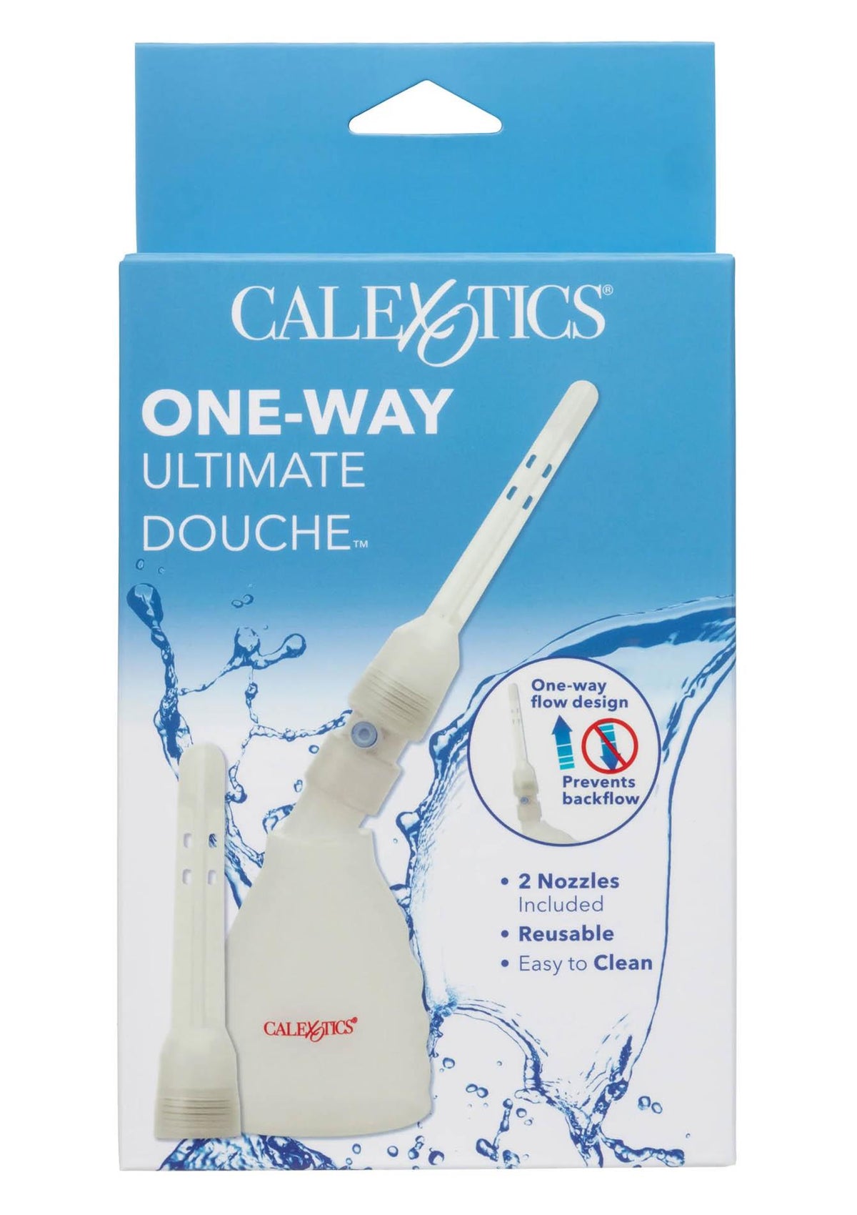 1-Irygator analny jednokierunkowy Calexotics Ultimate przezroczysty-1