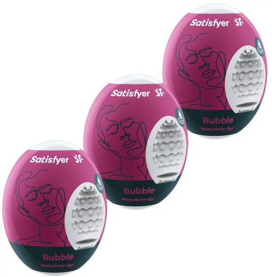 1-Masturbator jajka Satisfyer Bubble 3 szt fioletowy-1