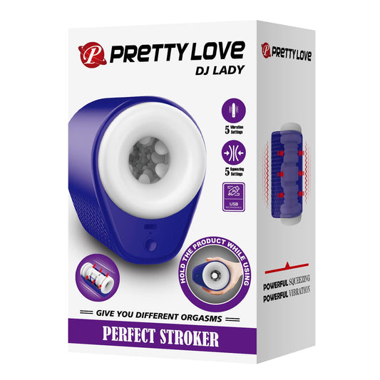 1-Masturbator Pretty Love Dj Lady z wibracją i ściskaniem-1