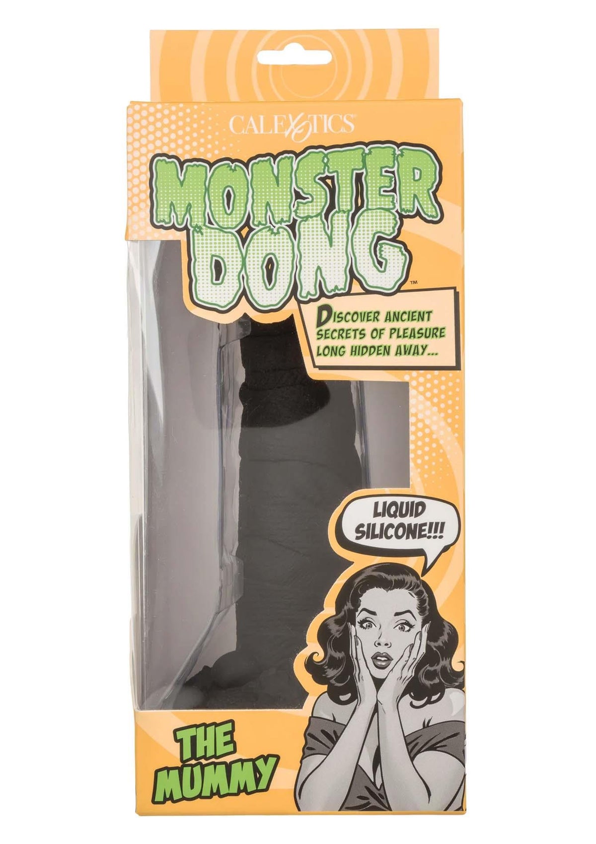 5-Dildo fantasy The Mummy Dong silikonowe z przyssawką 18,5 cm-5