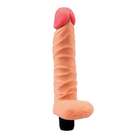 2-Miękki realistyczny wibrator z jądrami Fantasy 21 cm-2