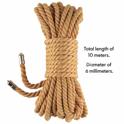 2-Rebellion Reign Natural Knot Bondage Rope-2