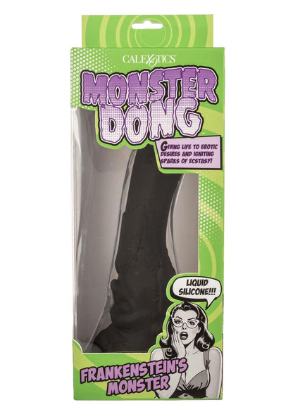 5-Dildo silikonowe Frankenstein Calexotics czarny 24,3 cm-5