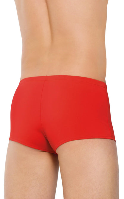 2-Szorty z zamkami SoftLine lycra czerwone M-2