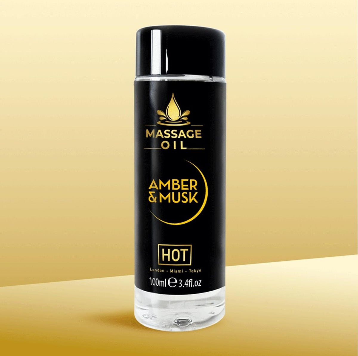 2-Olejek do masażu Hot bursztynowe piżmo 100 ml-2