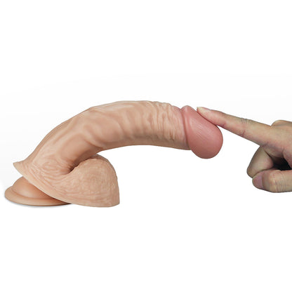 3-8.5"" Real Extreme Dildo Flesh-3