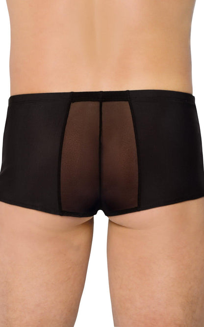 2-Seksowne szorty z siateczką SoftLine 4505 czarne M/L-2