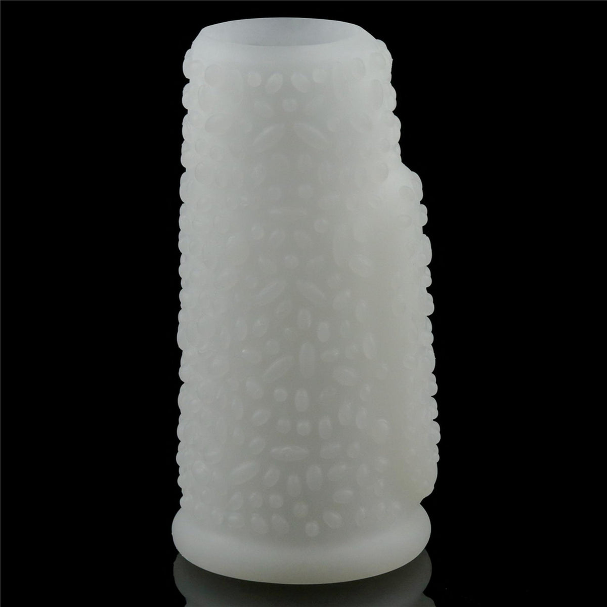 3-Vibrating Drip Knights Ring (White)-3