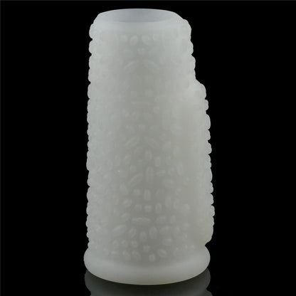 3-Vibrating Drip Knights Ring (White)-3