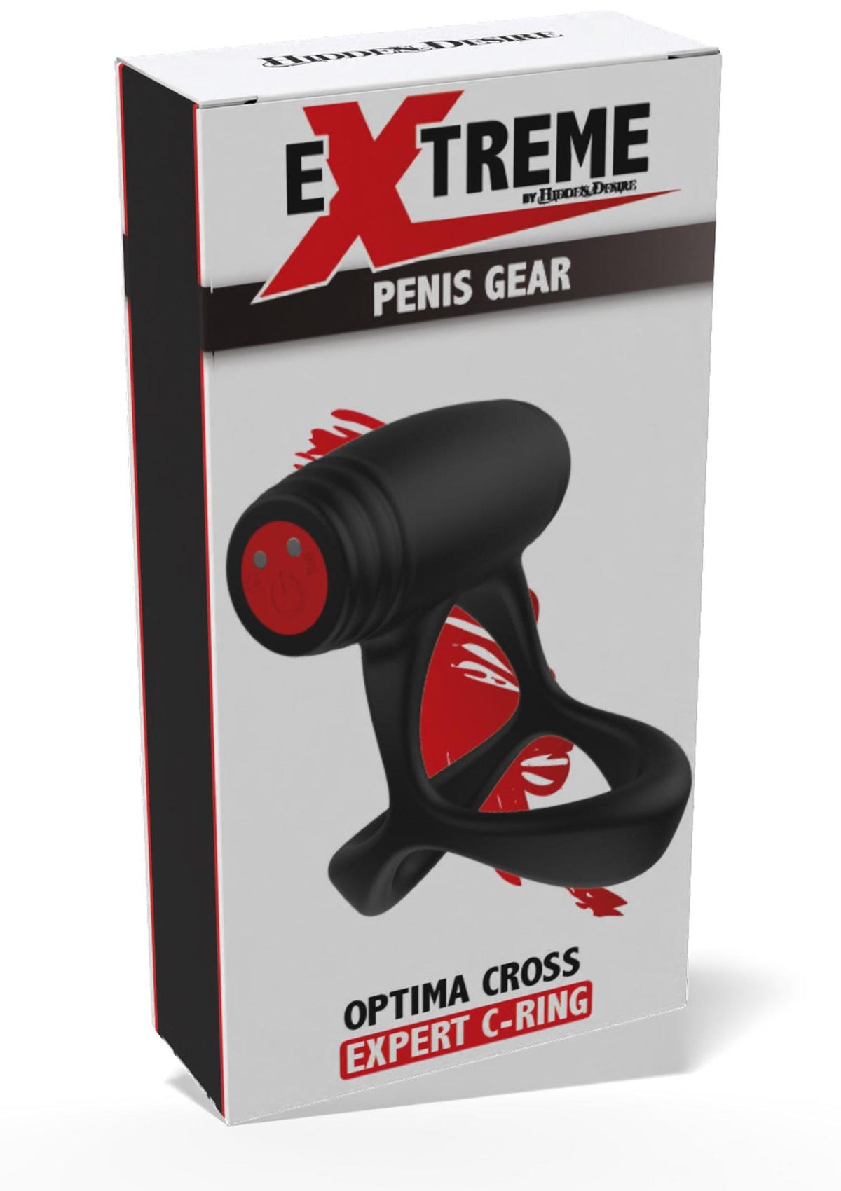 4-Pierścień wibrujący 10 trybów Optima Cross Xpert Hidden Desire czarny-4