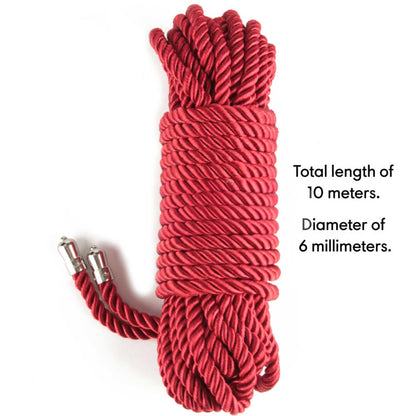 3-Rebellion Reign Crimson Silky Bondage Rope-3