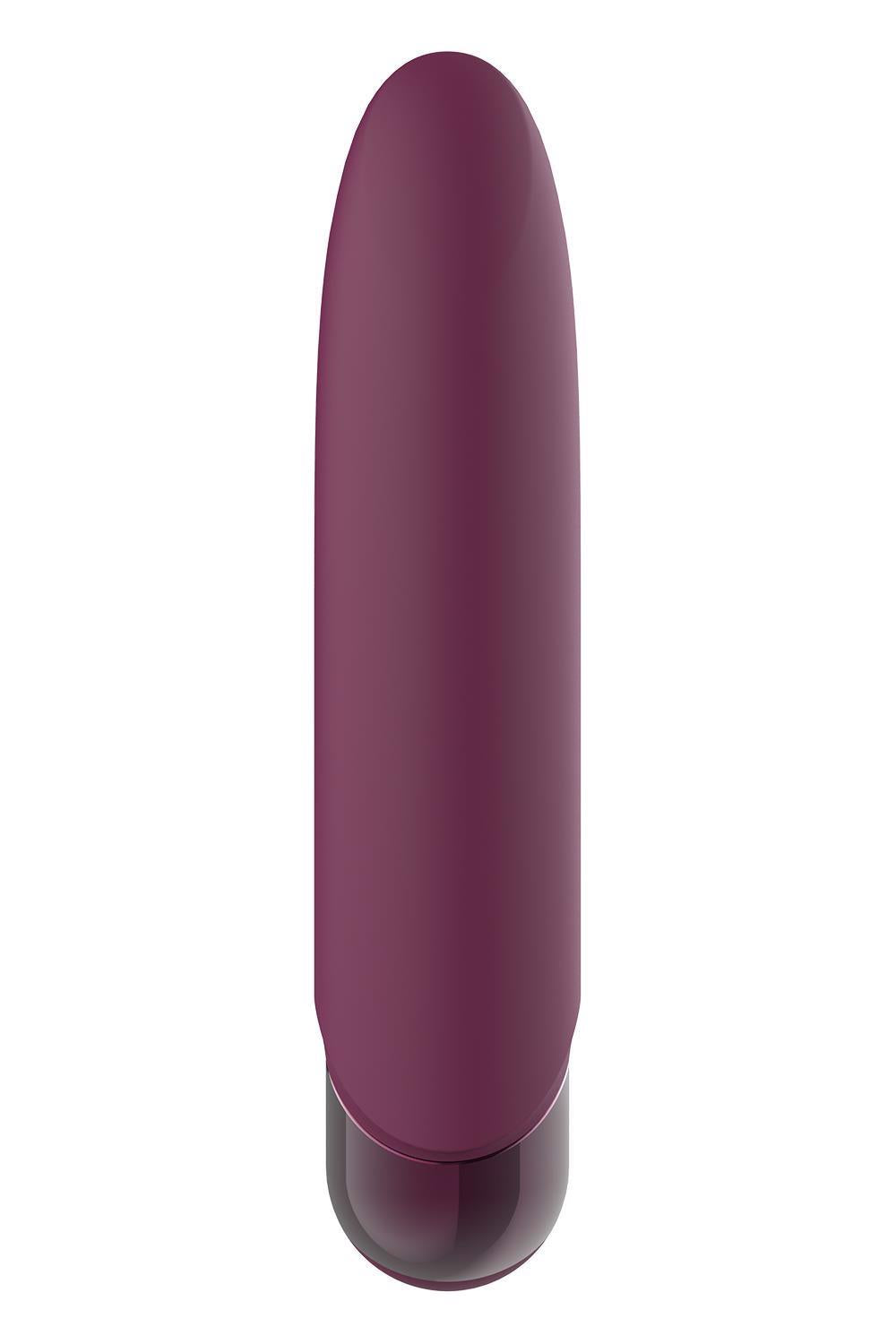 3-Wibrator mini Glam Strong silikonowy USB 10,5 cm-3