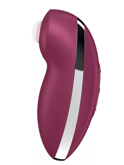 2-Stymulator łechtaczki Satisfyer Tap Climax 2 czerwony USB-2