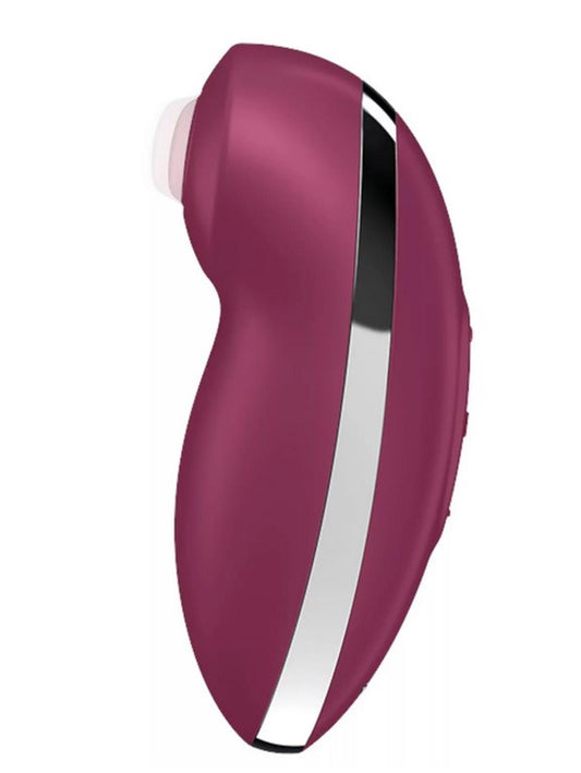 2-Stymulator łechtaczki Satisfyer Tap Climax 2 czerwony USB-2