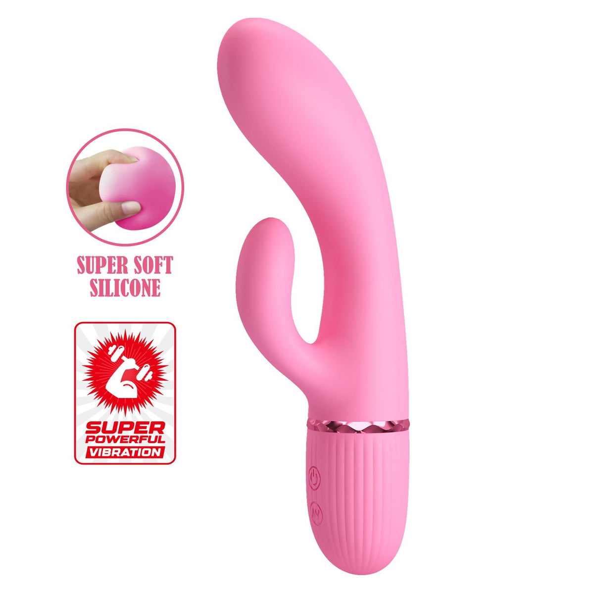 2-Wibrator króliczek silikonowy Pretty Love Marski 10 funkcji-2