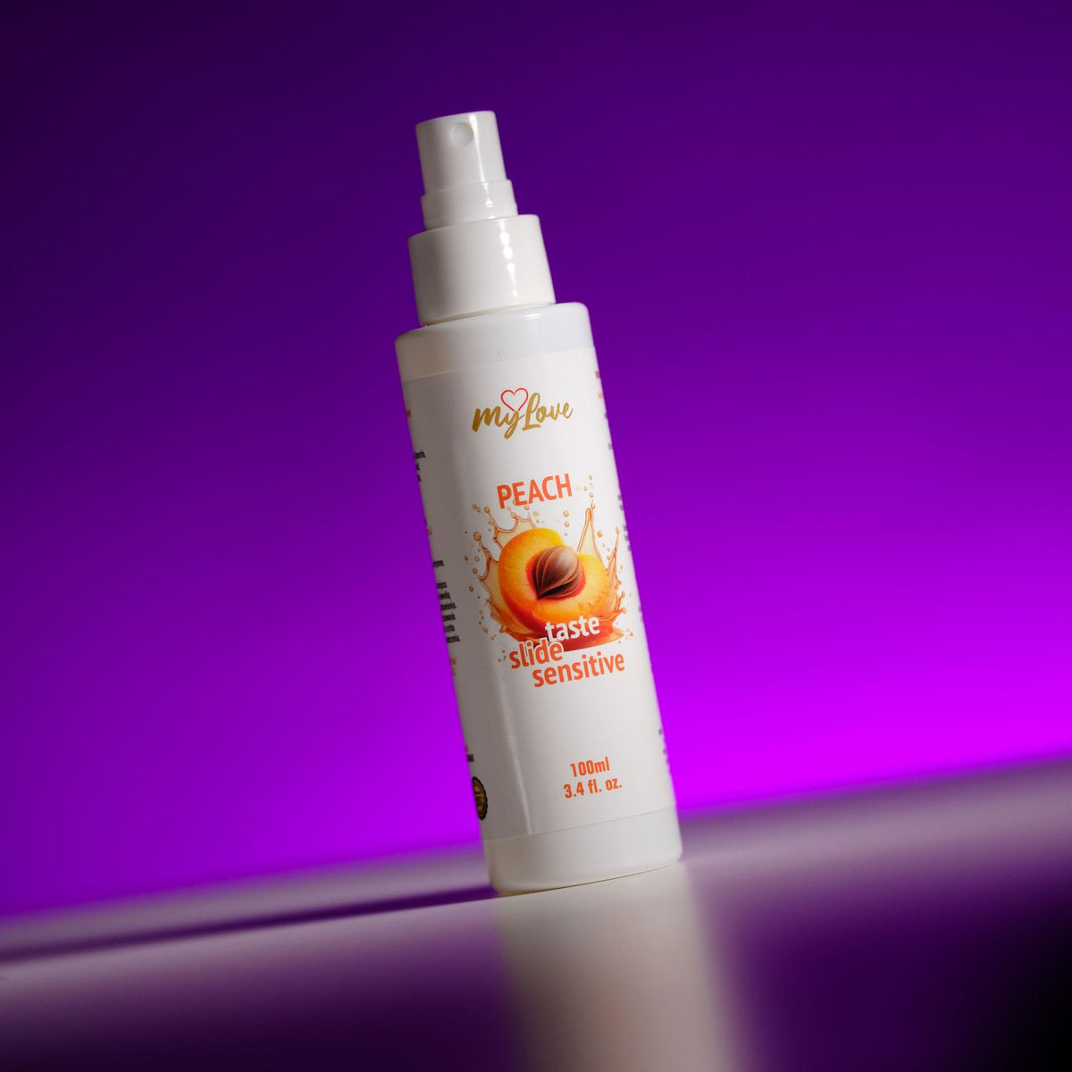 2-Żel intymny smakowy brzoskwiniowy MyLove Sensitive 100 ml-2