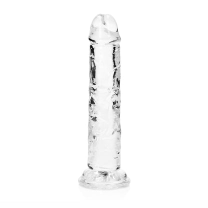 4-Dildo realistyczne RealRock przezroczyste z przyssawką 14 5 cm-4