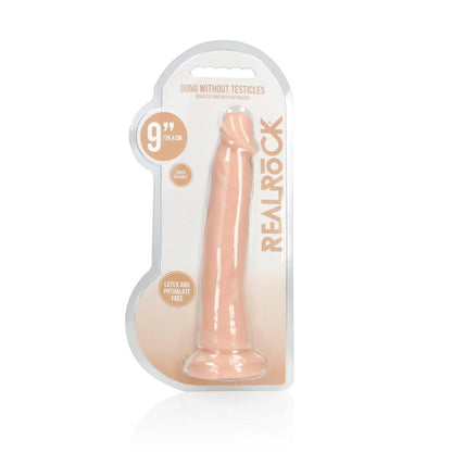 5-Realistyczne dildo RealRock bez jąder 24 cm-5