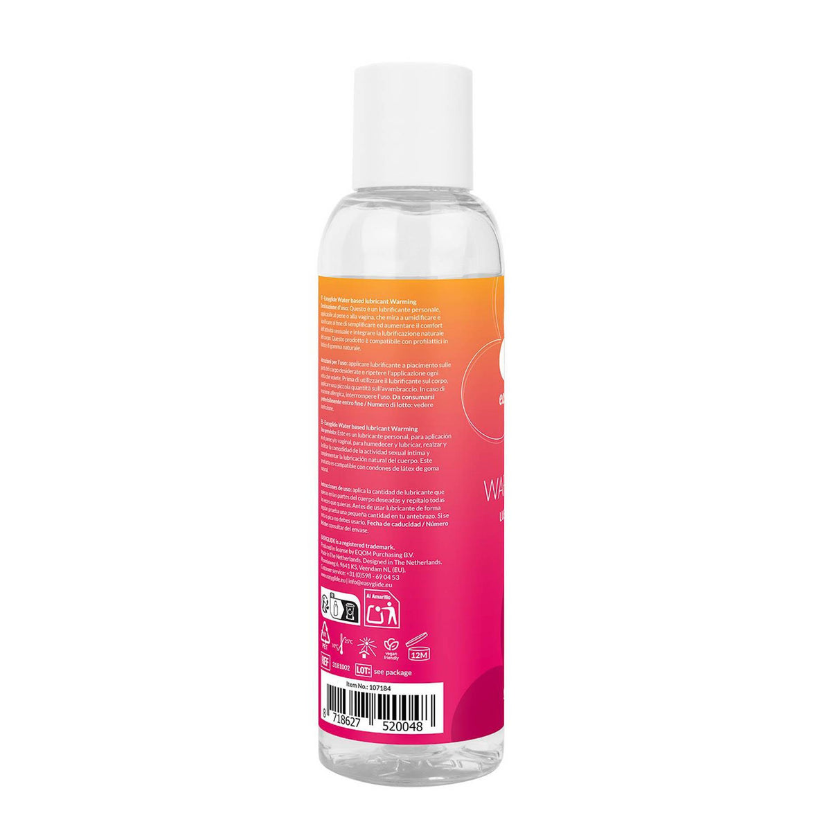 2-Lubrykant rozgrzewający analny na bazie wody EasyGlide 150 ml-2