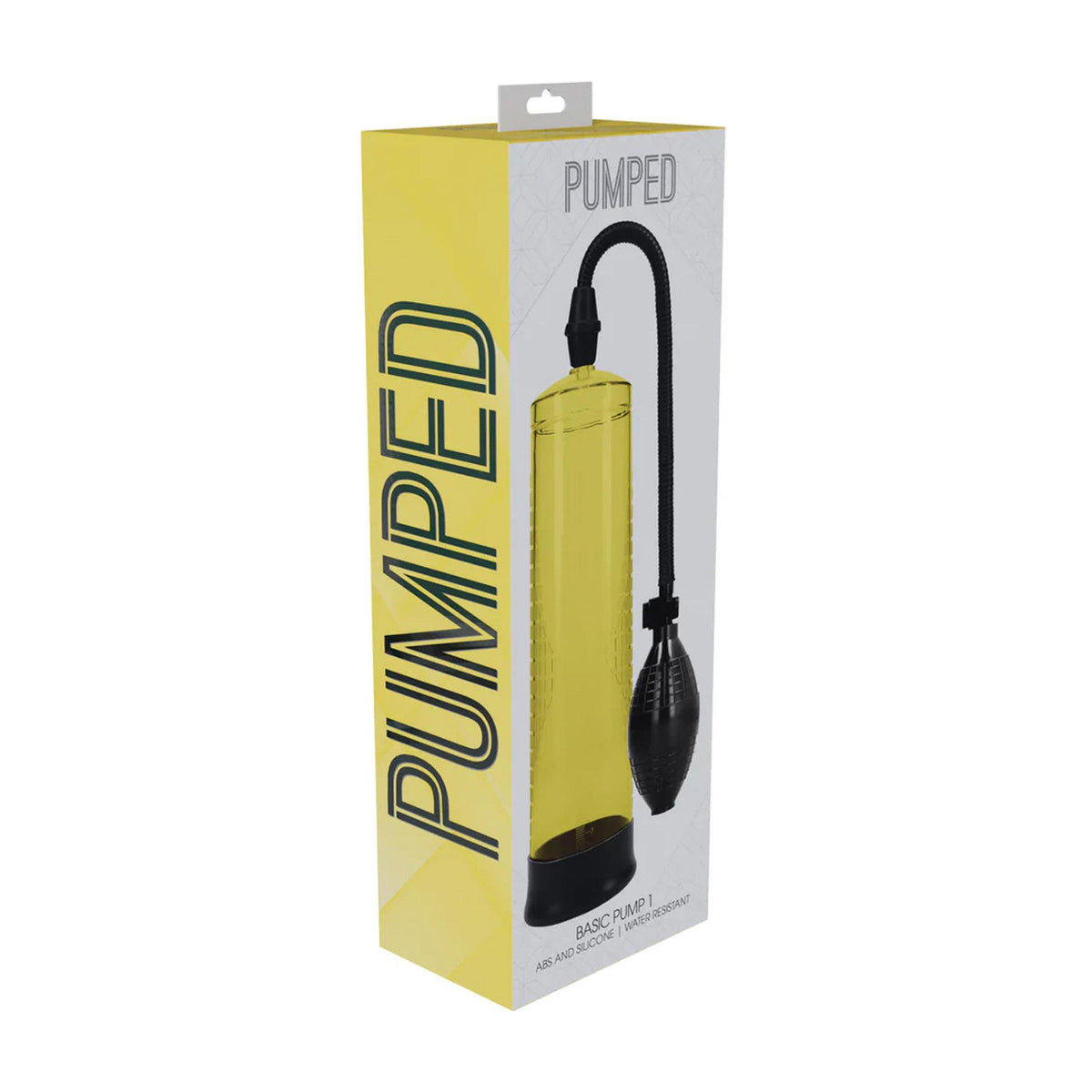2-Pompka próżniowa Pumped wodoodporna żółta 31 cm-2