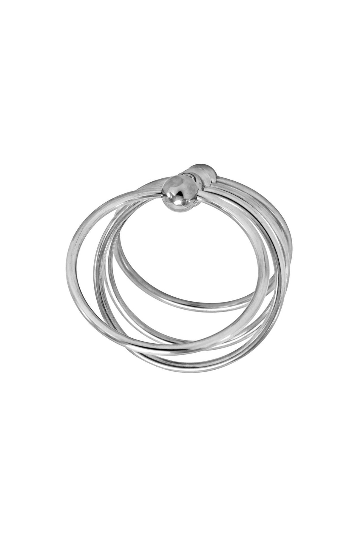 2-Pierścień erekcyjny Chain Torc Locked nierdzewny 45 mm T2-2