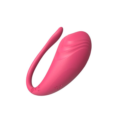 5-Jajeczko wibrujące App Love z aplikacją czerwone silikonowe 9,6 cm-5