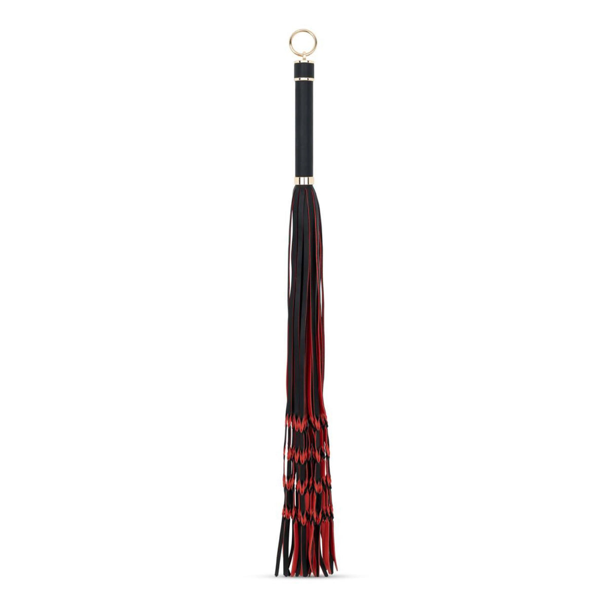 1-Flogger ekoskórzany EasyToys czerwono czarny 64 cm-1