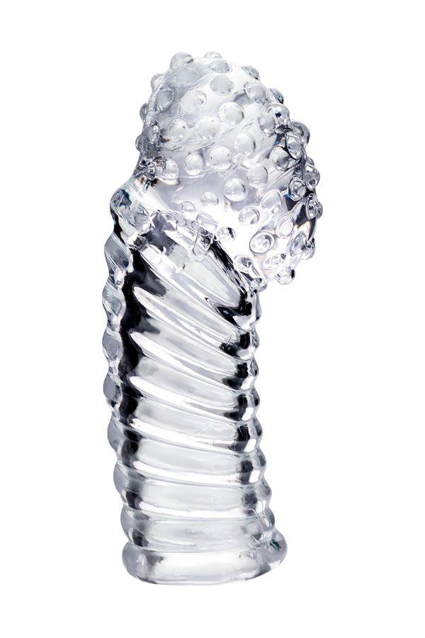 2-Przedłużka silikonowa A Toys Dale transparentna 8,5 cm-2