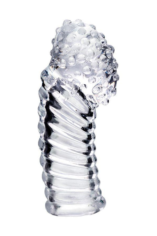 2-Przedłużka silikonowa A Toys Dale transparentna 8,5 cm-2