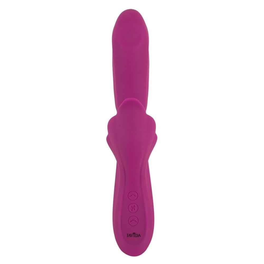 4-Wibrator króliczek Javida 4 funkcje silikonowy USB-4