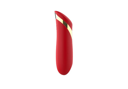 2-Wibrator szminkowy silikonowy czerwony B Series Cute USB 10 cm-2