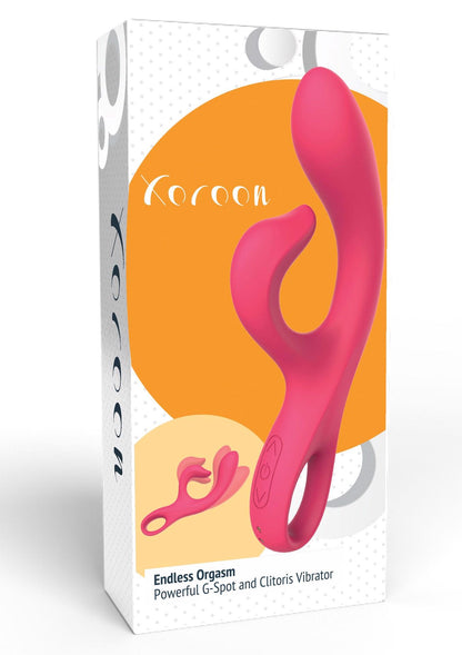 3-Wibrator XOCOON Endless Orgasm fuksja USB 21 cm-3