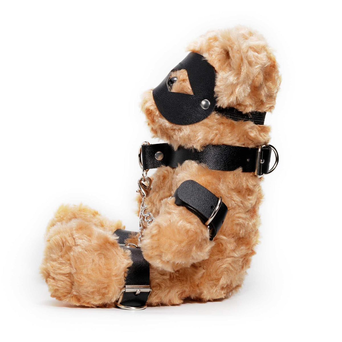 3-Miś bondage Crushito Crushious czarny 31 cm-3