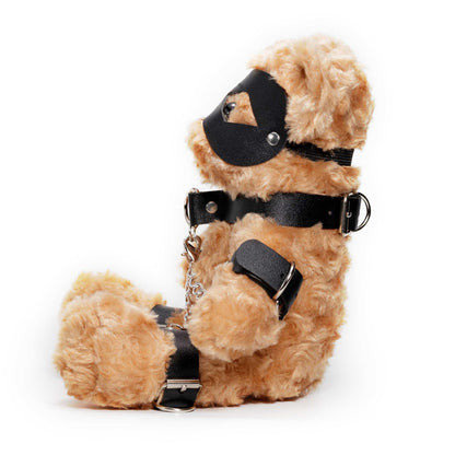 3-Miś bondage Crushito Crushious czarny 31 cm-3