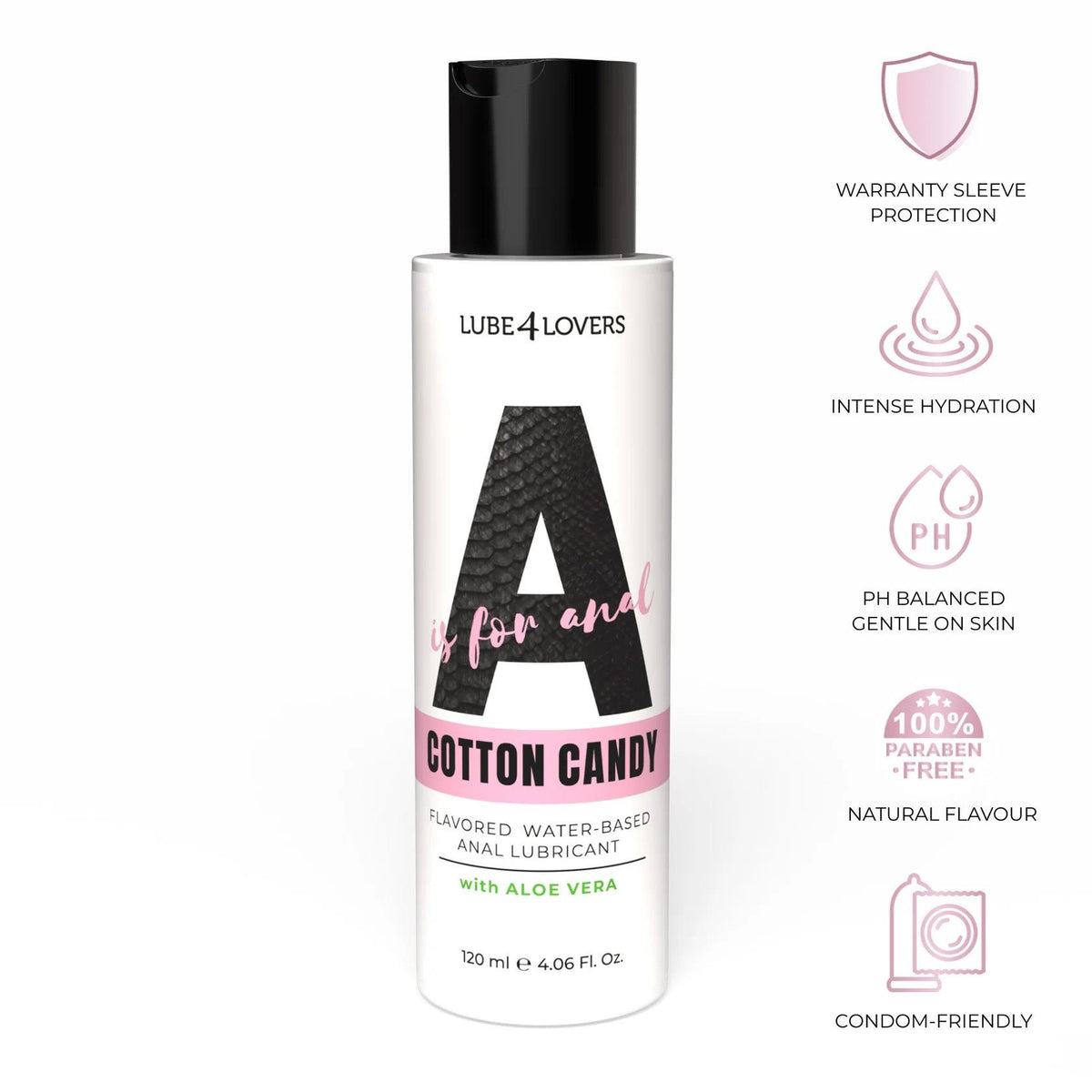 2-Wodny lubrykant analny waty cukrowej Lube4lovers 120 ml-2