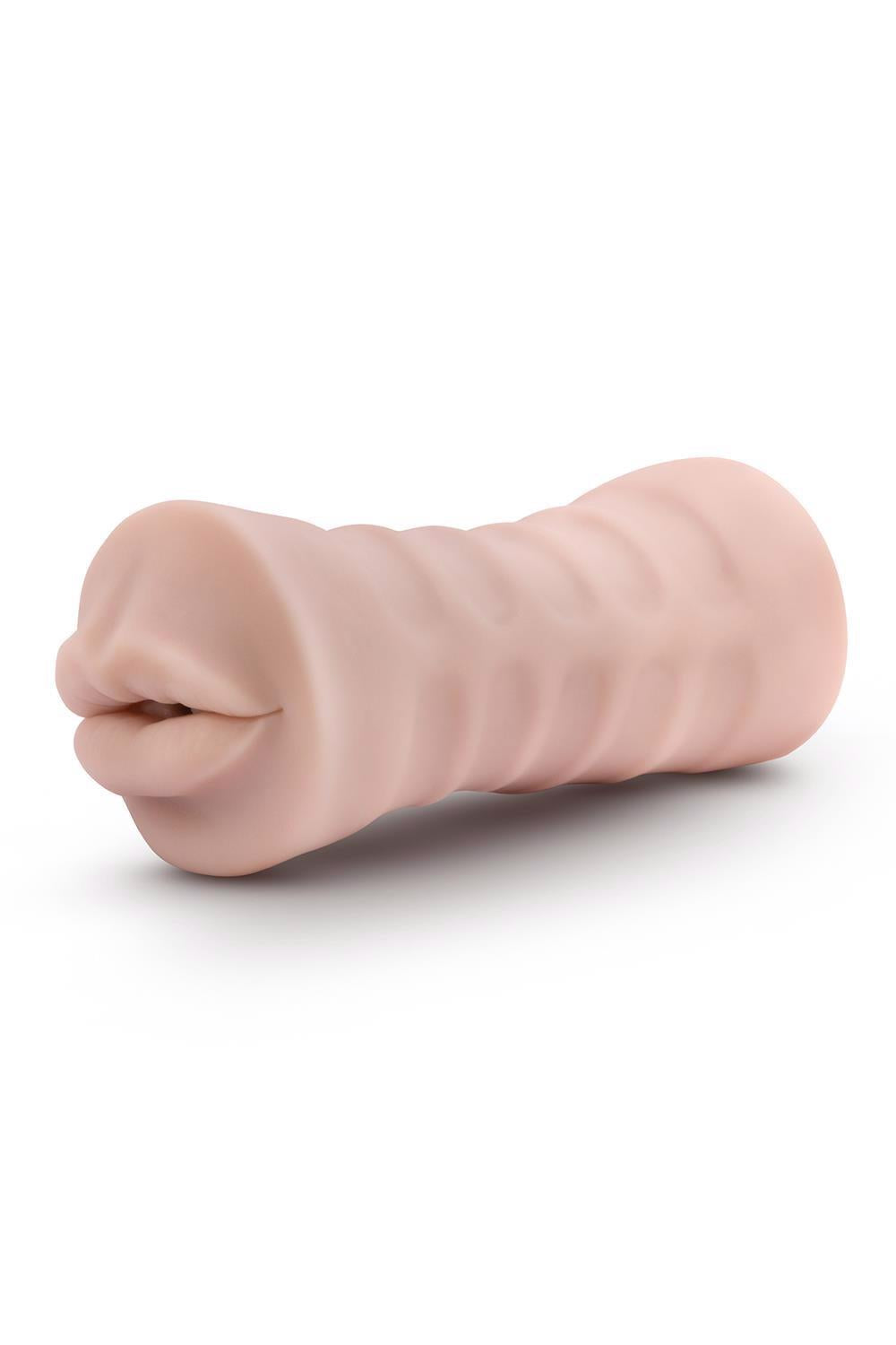 1-Masturbator wibrujący Nicole beżowy Blush-1