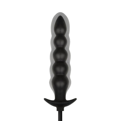 2-Pompowany korek analny EasyToys 20 cm czarny-2