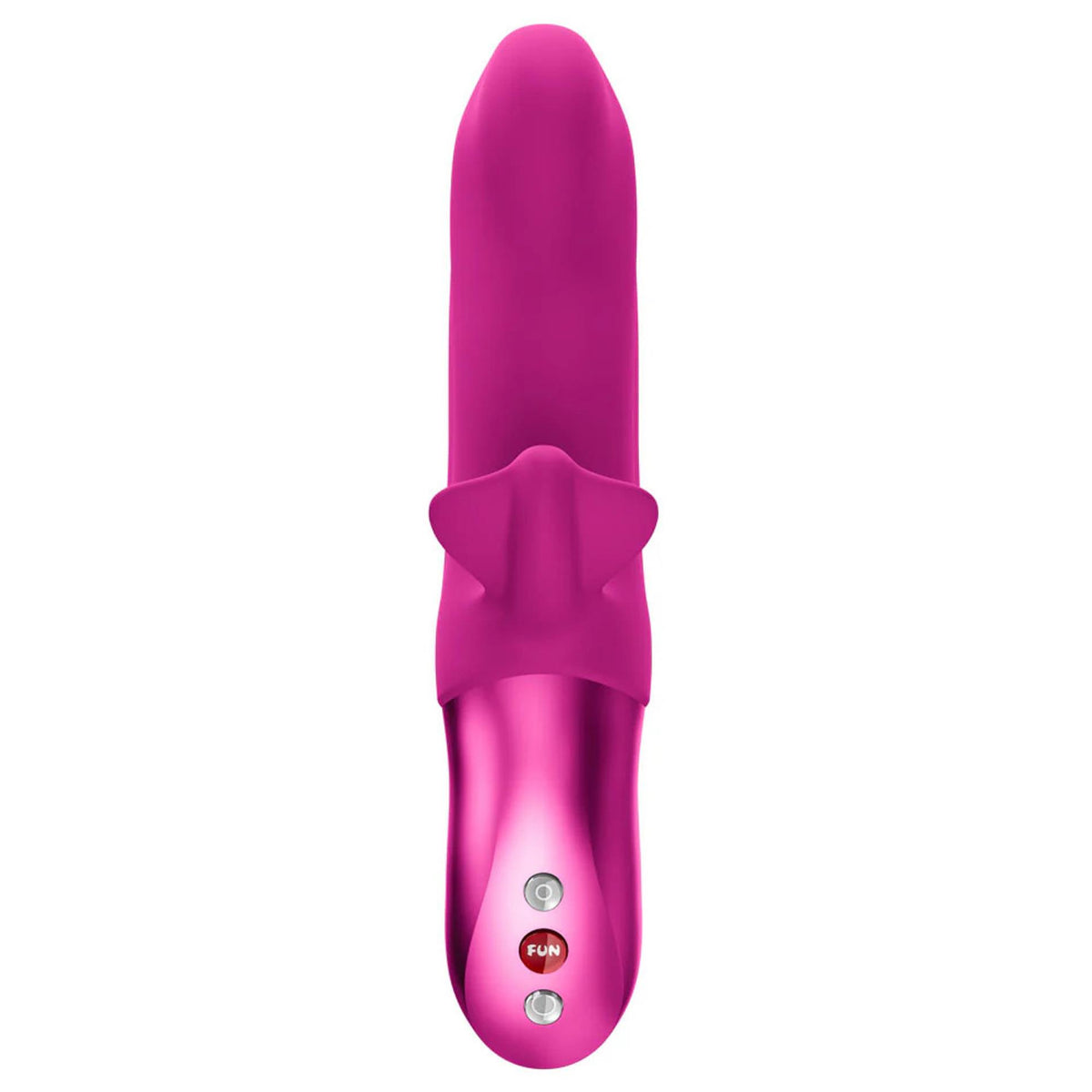 2-Wibrator króliczek Fun Factory Bi Stronic Fusion różowy USB 22 cm-2