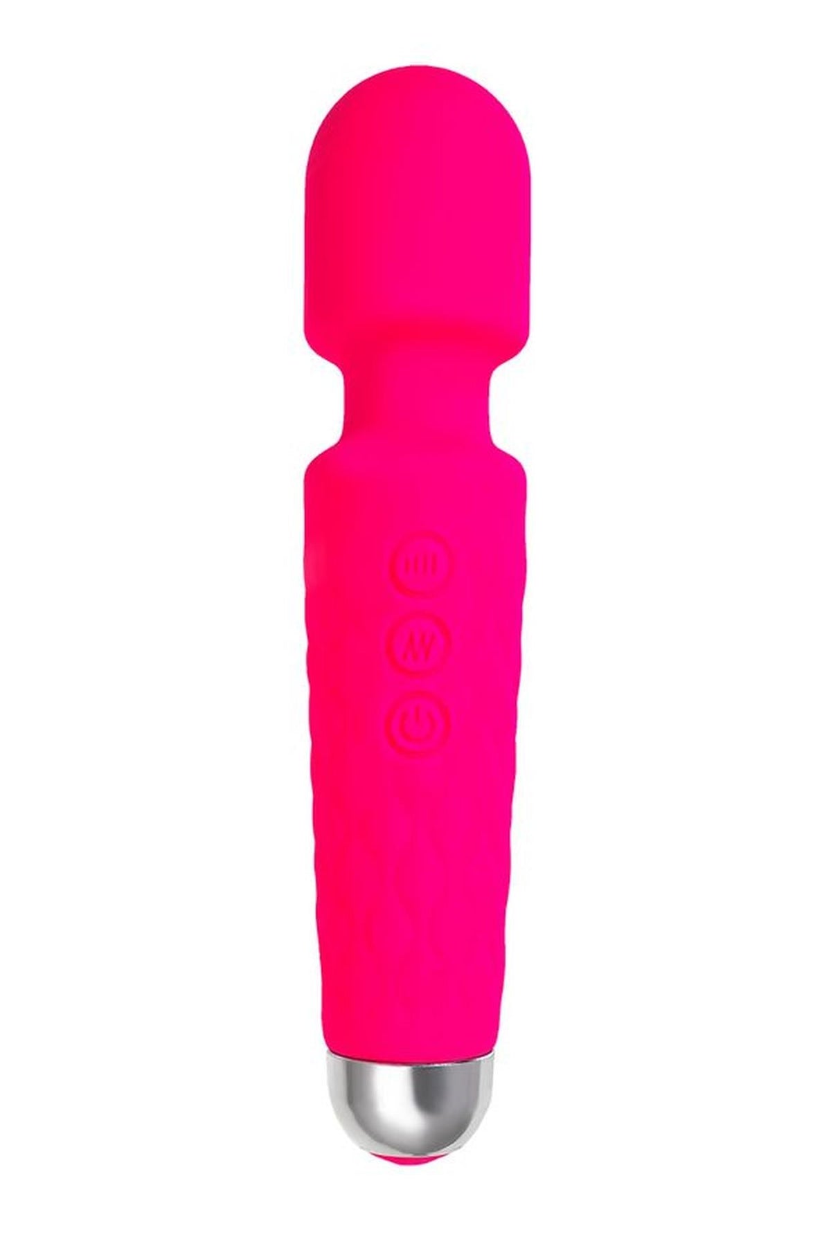 3-Masażer wibrujący Flovetta Peony silikonowy różowy USB 20.5 cm-3