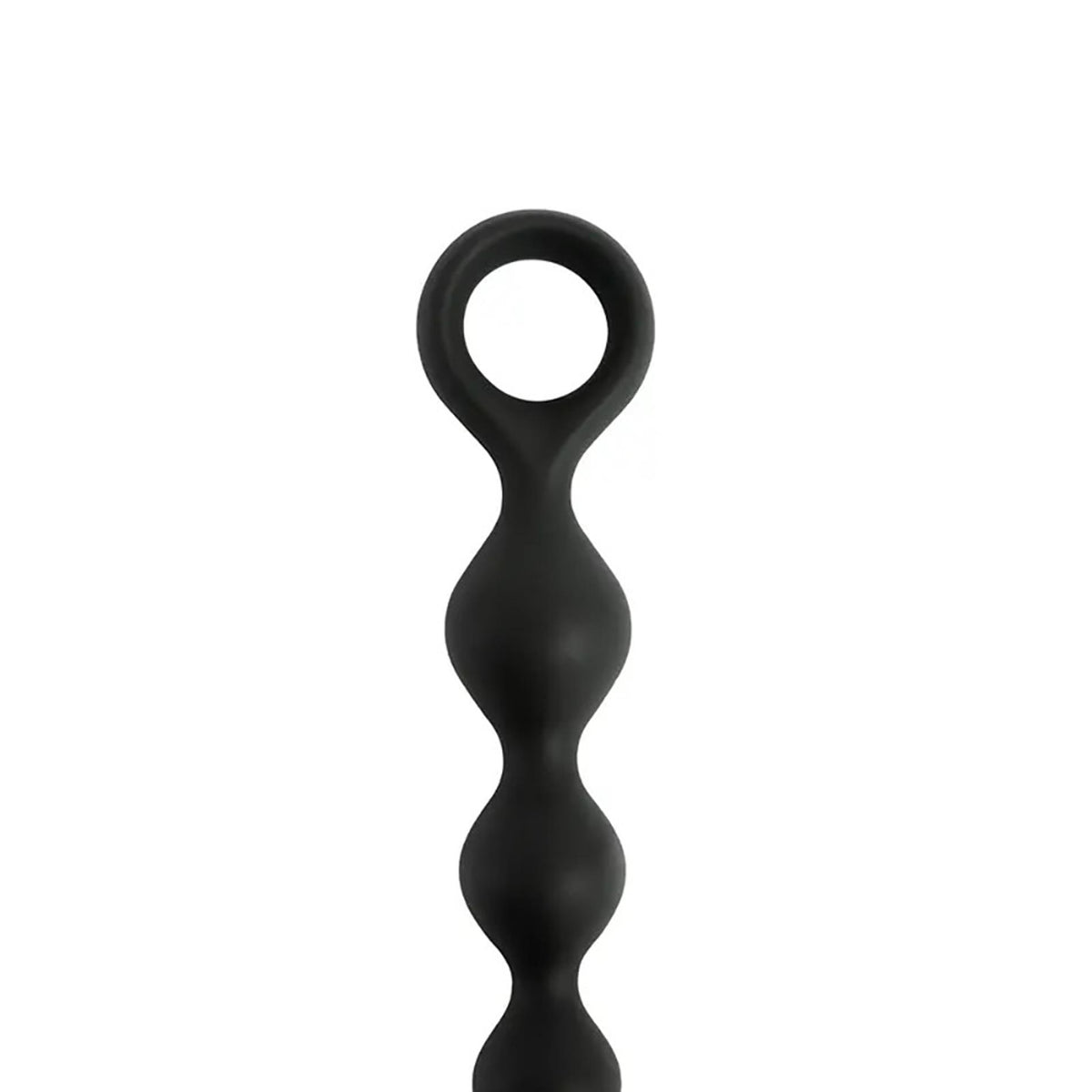 1-Koraliki analne silikonowe Fantasy czarne 20 cm-1