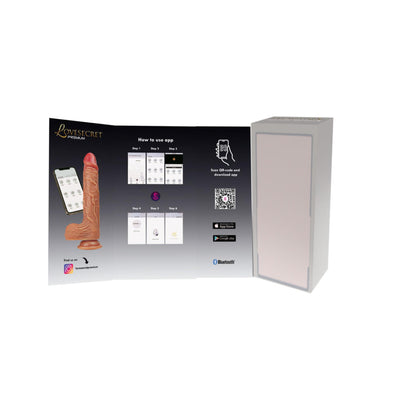 1-Wibrator realistyczny Lovesecret Premium z aplikacją 21.5 cm-1
