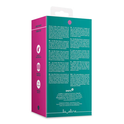5-Mini wibrator wand Loveline silikonowy 7 funkcji-5