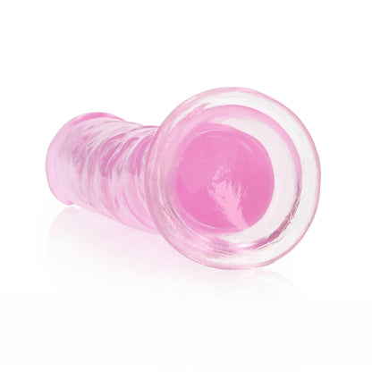 1-Dildo realistyczne RealRock przezroczyste z przyssawką 18 cm-1
