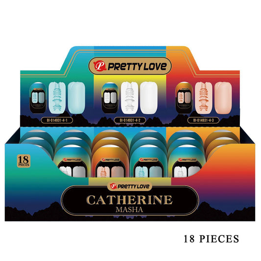2-Elastyczny rękaw masturbacyjny Pretty Love Catherine MASHA-2